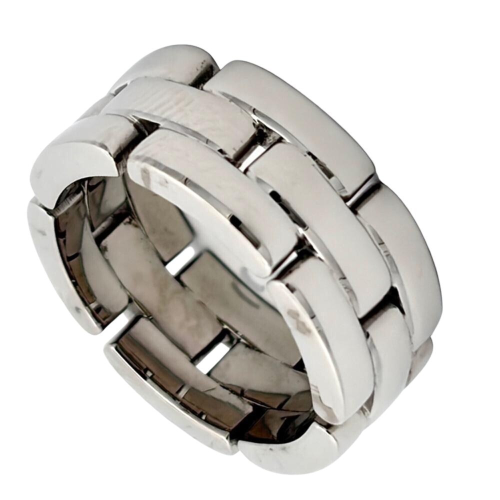CARTIER Authentic 18k Silver Ring #49